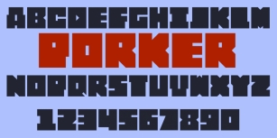 Porker Font Download
