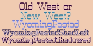 WyomingPastad Font Download