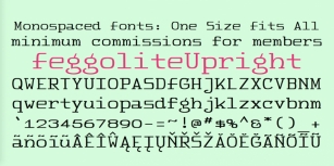 FeggoliteUpright Font Download