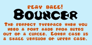 Bouncer Font Download