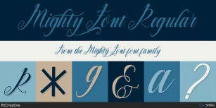Mighty Font Font Download