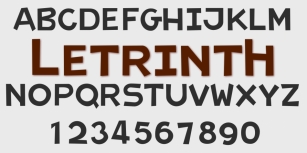 Letrinth Font Download