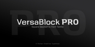 VersaBlock Pro Font Download