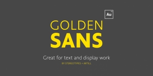 Golden Sans Font Download