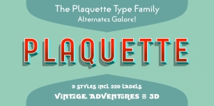 Plaquette Font Download