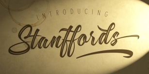 Stanffords. Font Download