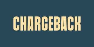 Chargeback Font Download