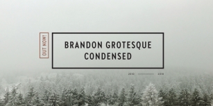 Brandon Grotesque Condensed Font Download