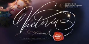 Outstanding VIctoria Font Download