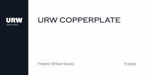 URW Copperplate Font Download