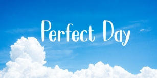 Perfect Day Font Download