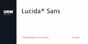 Lucida Sans Font Download