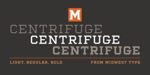 Centrifuge Font Download