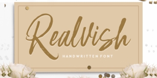 Realvish Font Download