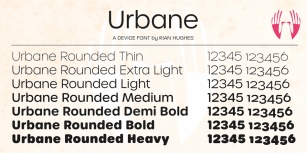 Urbane Rounded Font Download