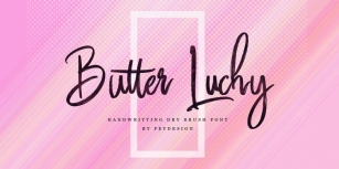 Butter Luchy Font Download