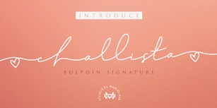 Challista Signature Font Download