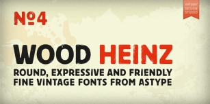 Wood Heinz No.4 Font Download
