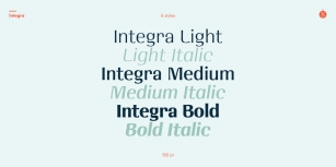 Integra Font Download