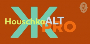 Houschka Alt Pro Font Download