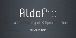 Aldo Pro Font Download