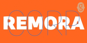 Remora Corp W4 Font Download