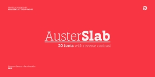 Auster Slab Font Download