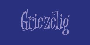 Griezelig Font Download