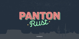 Panton Rust Font Download