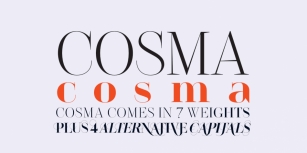 Cosma Font Download