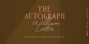 William Letter Font Download