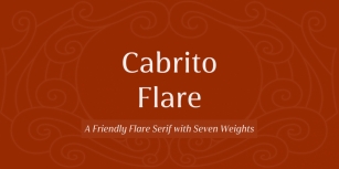 Cabrito Flare Font Download