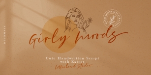 Girly Moods Font Download