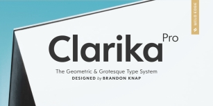 Clarika Pro Font Download