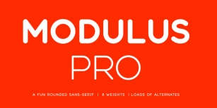 Modulus Pro Font Download