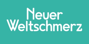 Neuer Weltschmerz Font Download