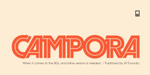 Campora Font Download