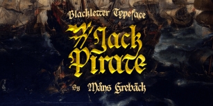 Jack Pirate Font Download