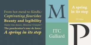 ITC Galliard Font Download