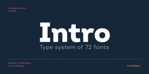 Intro Font Download