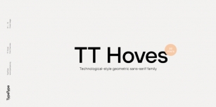 TT Hoves Font Download