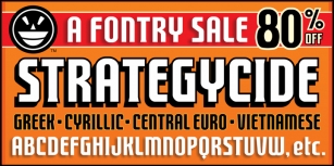FTY Strategycide Font Download