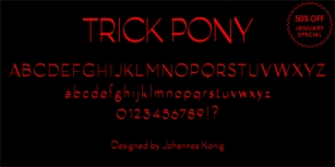 Trick Pony Font Download