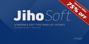 Jiho Soft Font Download