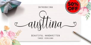 Austtina Script Font Download