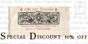 1786 GLC Fournier Font Download