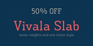 Vivala Slab Font Download