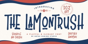 The Lamontrush Font Download