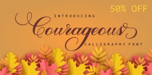 Courageous Script Font Download