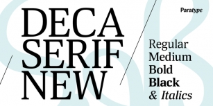 Deca Serif New Font Download